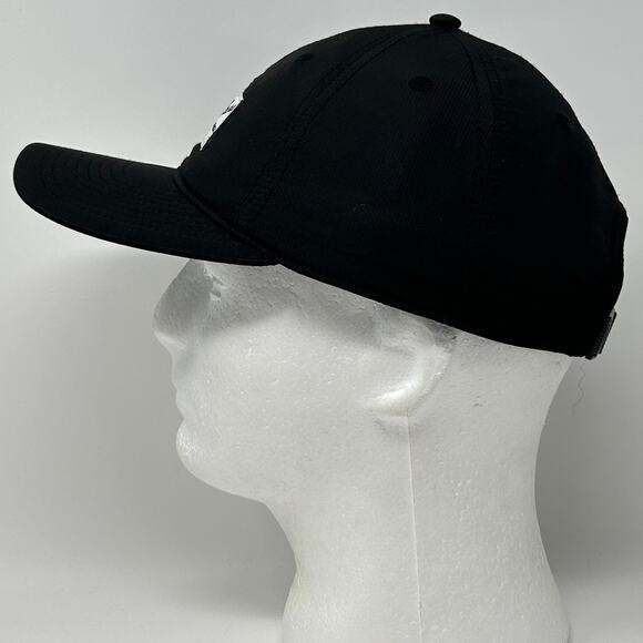 Surf Station St Augustine Florida Hat Cap Surfer Surfing 6 Panel Strapback Black - Picture 7 of 10